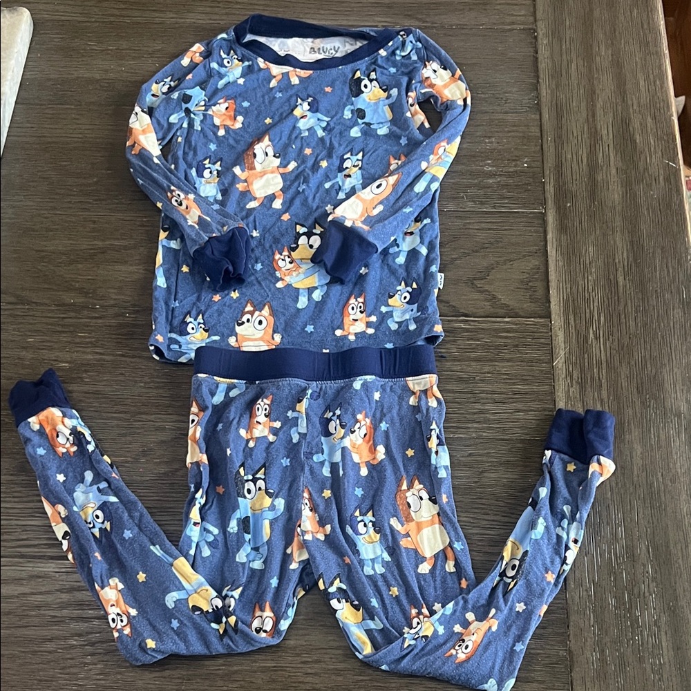 Little Sleepies Bluey Pajama Set